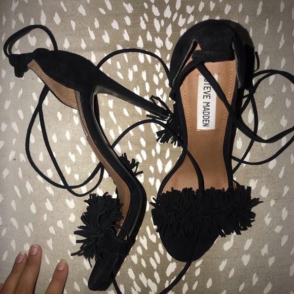 Steve Madden fringe heels - Picture 3 of 4